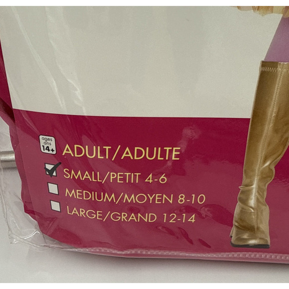 Weird Barbie The Movie Halloween Costume Adult Size Small 4-6 Cosplay New - Picture 5 of 5